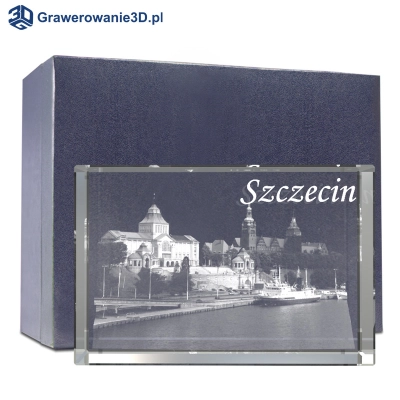 Kryształ 3D Wały Chrobrego Szczecin